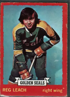 1973-74 O-Pee-Chee Reg Leach #84 California Golden Seals