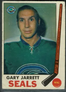 1969-70 O-Pee-Chee Gary Jarrett #85 Oakland Seals Raw (VG-EX 4)