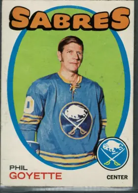 1971-72 O-Pee-Chee Phil Goyette #88 Buffalo Sabres