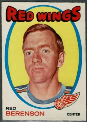 1971-72 O-Pee-Chee Red Berenson #91 Detroit Red Wings