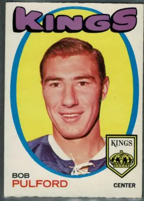 1971-72 O-Pee-Chee Bob Pulford #94 Los Angeles Kings Hockey Card