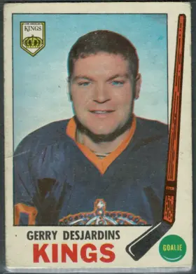 1969-70 O-Pee-Chee Gerry Desjardins #99 Vintage Los Angeles Kings Goalie