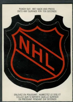 1973-74 O-Pee-Chee NHL Logo #NNO Team Logo Pushout Insert 1st Series