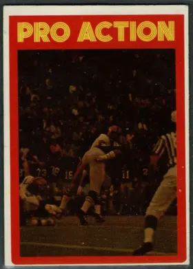 1972 O-Pee-Chee Pro Action #127 Football IQ CFL