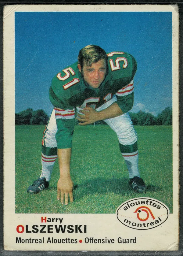 108 Harry Olszewski 1970 O Pee Chee Front Vg Ex from 4 1
