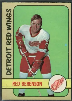 1972-73 O-Pee-Chee Red Berenson #123 Detroit Red Wings EX 5