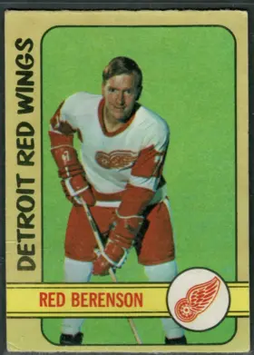 1972-73 O-Pee-Chee Red Berenson #123 Detroit Red Wings VG-EX 4