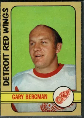 1972 O-Pee-Chee Gary Bergman #164 Detroit Red Wings