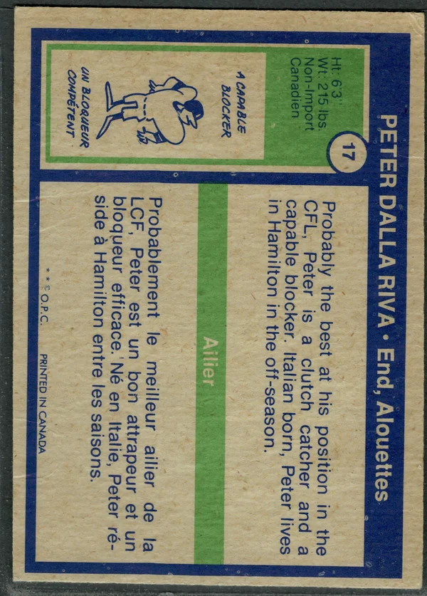 17 Peter Dalla Riva 1972 O Pee from Chee Back