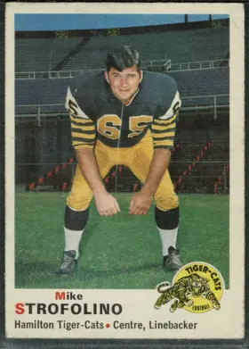 17 Mike Strofolino 1971 O Pee Chee Front from Ex 5