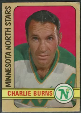 1972-73 O-Pee-Chee Charlie Burns #178 Minnesota North Stars GD 2