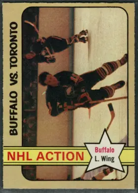 1972 O-Pee-Chee Rick Martin #182 NHL Action Card Buffalo Sabres