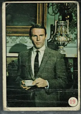1966 O-Pee-Chee Bruce Wayne #19 Puzzle Back Bat Laffs