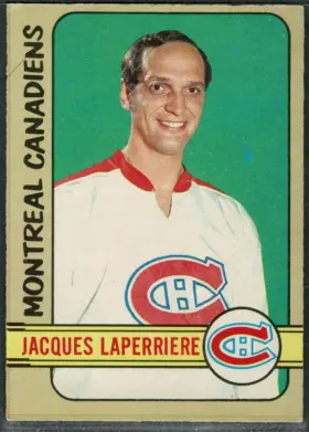 1972-73 O-Pee-Chee Jacques Laperriere #205 Montreal Canadiens