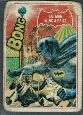 1966 O-Pee-Chee Batman Batman Wins a Prize #21A Catwoman Puzzle Back Red Bat A Series