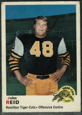 22 John Reid 1971 O Pee Chee Front Vg Ex from 4 1