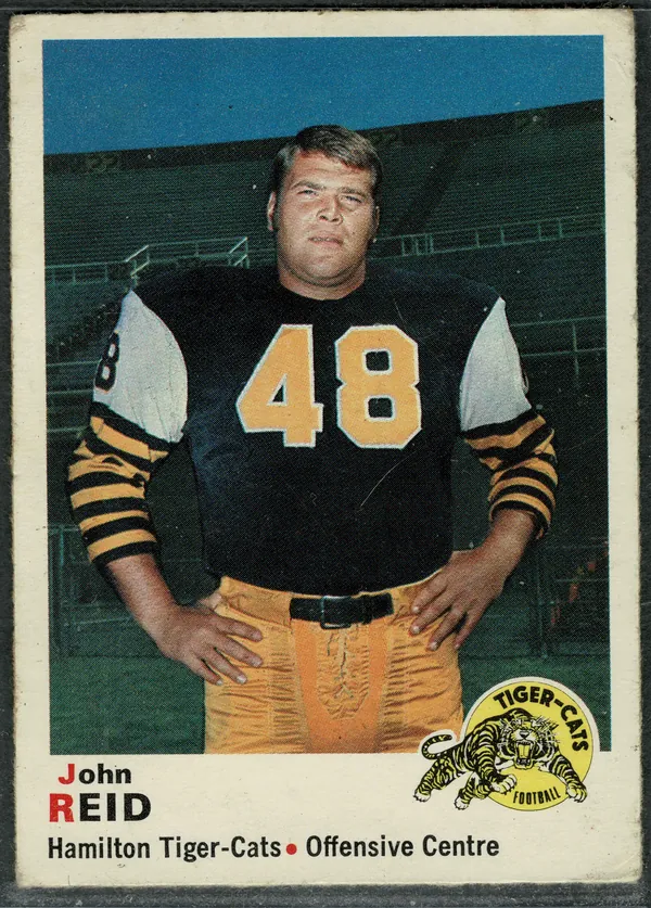 22 John Reid 1971 O Pee Chee Front Vg Ex from 4 1