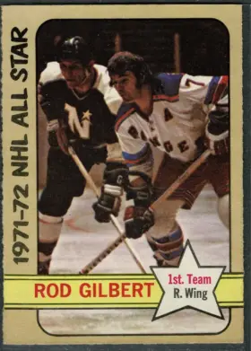 229 Rod Gilbert 1972 O Pee Chee from Front 1