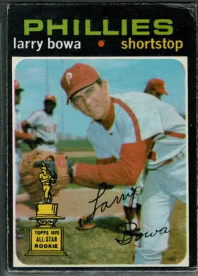 1971 O-Pee-Chee Larry Bowa #233 All-Star Rookie Philadelphia Phillies Rookie