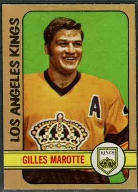 1972-73 O-Pee-Chee Gilles Marotte #27 Los Angeles Kings