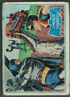 1966 Topps Batman The Penguin #28B Raw Batman Blue Bat B Series