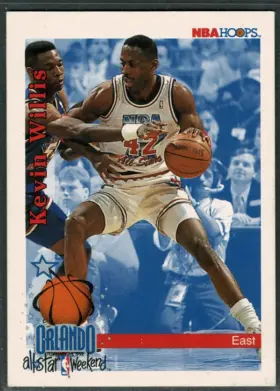 1992 NBA Hoops Kevin Willis #304 All Star Weekend Atlanta Hawks