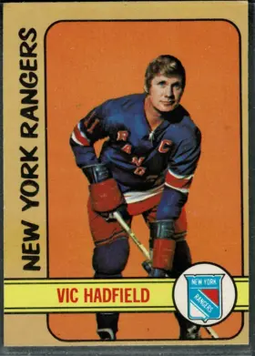 1972-73 O-Pee-Chee Vic Hadfield #31 New York Rangers