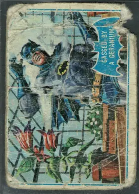 1966 Topps Batman The Joker #33B Raw Batman Blue Bat B Series