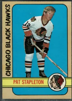 1972-73 O-Pee-Chee Pat Stapleton #4 Chicago Black Hawks