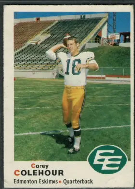 49 Corey Colehour 1970 O Pee Chee Front from Ex5 1