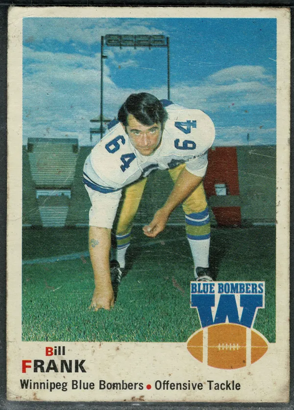 64 Bill Frank 1970 O Pee Chee Front Vgex from 4 1