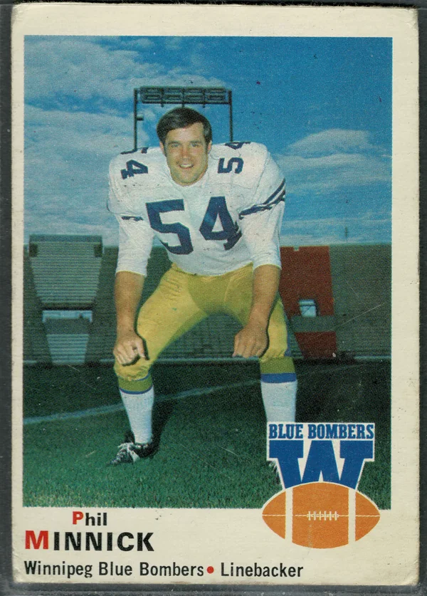 67 Phil Minnick 1970 O Pee Chee Front from Vgex4 1