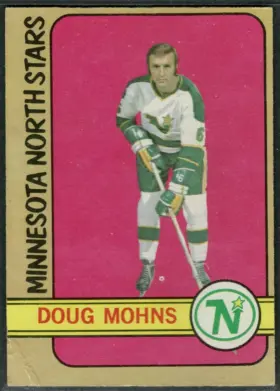 1972-73 O-Pee-Chee Doug Mohns #75 Minnesota North Stars EX-MT 6