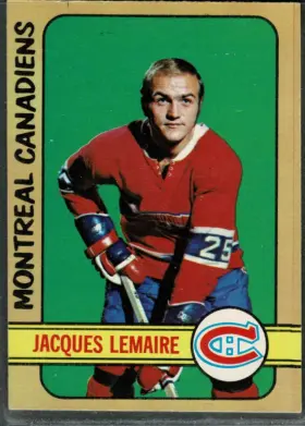 1972-73 O-Pee-Chee Jacques Lemaire #77 Montreal Canadiens