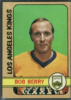 1972-73 O-Pee-Chee Bob Berry #9 Los Angeles Kings
