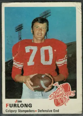 90 Jim Furlong 1970 O Pee from Chee Front