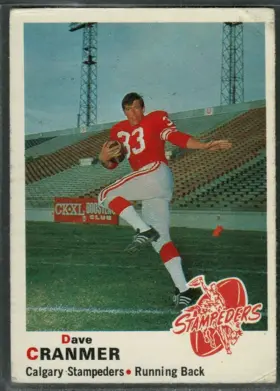 93 Dave Cranmer 1970 O Pee Chee Front Ex from 5 1