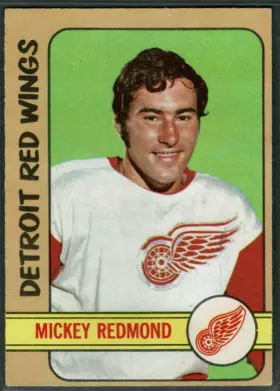 1972 O-Pee-Chee Mickey Redmond #99 Detroit Red Wings