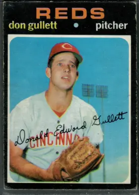 1971 O-Pee-Chee Don Gullett #124 Rookie Card Cincinnati Reds