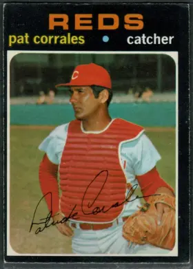 1971 O-Pee-Chee Pat Corrales #293 Cincinnati Reds