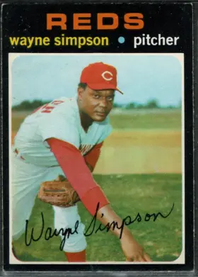 1971 O-Pee-Chee Wayne Simpson #339 Cincinnati Reds