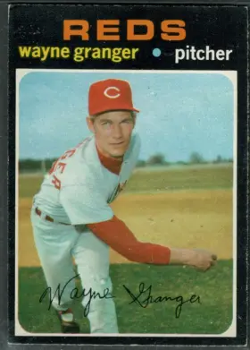 1971 O-Pee-Chee Wayne Granger #379 Cincinnati Reds