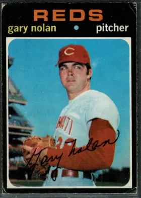 1971 O-Pee-Chee Gary Nolan #75 Cincinnati Reds