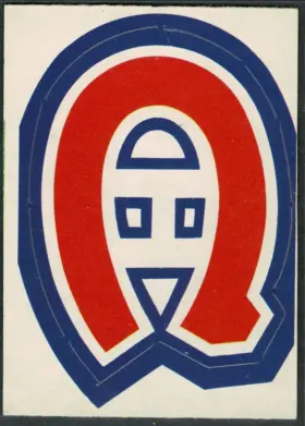 1972-73 O-Pee-Chee Montreal Canadiens #10 Team Logo Insert NHL