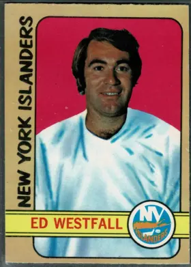 1972-73 O-Pee-Chee Ed Westfall #104 Base New York Islanders
