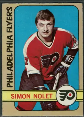 1972-73 O-Pee-Chee Simon Nolet #125 Base Set Philadelphia Flyers Hockey Card