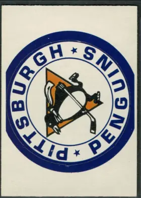 1972-73 O-Pee-Chee Pittsburgh Penguins #14 Team Logo Insert NHL