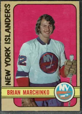 1972-73 O-Pee-Chee Brian Marchinko #179 RC New York Islanders