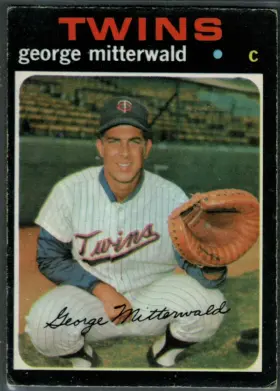 1971 O-Pee-Chee George Mitterwald #189 Minnesota Twins