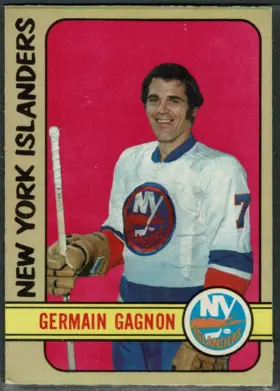 1972-73 O-Pee-Chee Germain Gagnon #200 RC New York Islanders